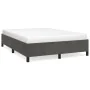 Dark gray velvet bed frame 140x190 cm by vidaXL, Beds and slatted bases - Ref: Foro24-347319, Price: 117,73 €, Discount: %