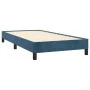 Estructura de cama de terciopelo azul 90x190 cm de vidaXL, Camas y somieres - Ref: Foro24-346950, Precio: 82,16 €, Descuento: %