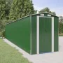 Green galvanized steel garden shed 192x938x223 cm by vidaXL, Sheds - Ref: Foro24-3147436, Price: 1,00 €, Discount: %