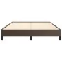 Braunes Kunstlederbettgestell 140x200 cm von vidaXL, Betten und Lattenroste - Ref: Foro24-346907, Preis: 121,62 €, Rabatt: %