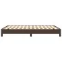 Braunes Kunstlederbettgestell 140x200 cm von vidaXL, Betten und Lattenroste - Ref: Foro24-346907, Preis: 121,62 €, Rabatt: %