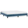Estructura de cama de terciopelo azul 180x200 cm de vidaXL, Camas y somieres - Ref: Foro24-346992, Precio: 110,50 €, Descuent...