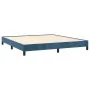 Blue velvet bed frame 180x200 cm by vidaXL, Beds and slatted bases - Ref: Foro24-346992, Price: 114,68 €, Discount: %