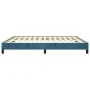 Blue velvet bed frame 180x200 cm by vidaXL, Beds and slatted bases - Ref: Foro24-346992, Price: 114,68 €, Discount: %