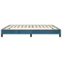 Estructura de cama de terciopelo azul 180x200 cm de vidaXL, Camas y somieres - Ref: Foro24-346992, Precio: 110,50 €, Descuent...