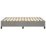 Light gray velvet bed frame 140x190 cm by vidaXL, Beds and slatted bases - Ref: Foro24-347318, Price: 148,06 €, Discount: %
