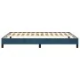 Estructura de cama de terciopelo azul 140x190 cm de vidaXL, Camas y somieres - Ref: Foro24-346974, Precio: 98,82 €, Descuento: %
