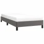 Graues Kunstlederbettgestell 90x190 cm von vidaXL, Betten und Lattenroste - Ref: Foro24-346878, Preis: 74,15 €, Rabatt: %