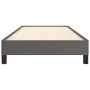 Graues Kunstlederbettgestell 90x190 cm von vidaXL, Betten und Lattenroste - Ref: Foro24-346878, Preis: 74,15 €, Rabatt: %