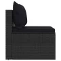 4-piece garden sofa set with black synthetic rattan cushions by vidaXL, Garden sets - Ref: Foro24-3186648, Price: 416,30 €, D...