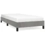Estructura de cama de terciopelo gris claro 80x200 cm de vidaXL, Camas y somieres - Ref: Foro24-346940, Precio: 81,70 €, Desc...