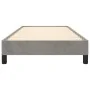 Estructura de cama de terciopelo gris claro 80x200 cm de vidaXL, Camas y somieres - Ref: Foro24-346940, Precio: 81,70 €, Desc...