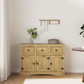 Corona Sideboard aus massivem mexikanischem Kiefernholz 115x43x79,5 cm von vidaXL, Sideboards - Ref: Foro24-3188012, Preis: 3...