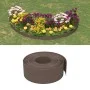 Garden edging 5 pcs brown polyethylene 10 m 20 cm by vidaXL, Garden edging and edging - Ref: Foro24-3155463, Price: 219,83 €,...