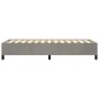 Estructura de cama de terciopelo gris claro 90x190 cm de vidaXL, Camas y somieres - Ref: Foro24-347294, Precio: 79,79 €, Desc...