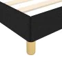 Bed frame with black fabric headboard 200x200 cm by vidaXL, Beds and slatted bases - Ref: Foro24-3125083, Price: 258,30 €, Di...