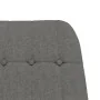 Rocking chair with light gray fabric stool by vidaXL, Rocking chairs - Ref: Foro24-3097704, Price: 146,08 €, Discount: %