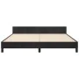 Bed frame with black velvet headboard 180x200 cm by vidaXL, Beds and slatted bases - Ref: Foro24-3125893, Price: 244,19 €, Di...