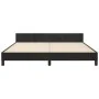 Estructura de cama con cabecero de terciopelo negro 160x200 cm de vidaXL, Camas y somieres - Ref: Foro24-3125887, Precio: 234...