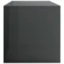 Grau glänzender TV-Schrank aus Sperrholz, 120 x 40 x 40 cm von vidaXL, TV-Möbel - Ref: Foro24-800044, Preis: 53,34 €, Rabatt: %