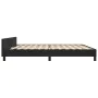 Bed frame with black velvet headboard 200x200 cm by vidaXL, Beds and slatted bases - Ref: Foro24-3126021, Price: 237,95 €, Di...