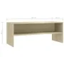 TV-Möbel aus Eichenfurnierholz 100x40x40cm von vidaXL, TV-Möbel - Ref: Foro24-800048, Preis: 50,14 €, Rabatt: %