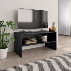 Möbel für TV aus schwarzem Sperrholz 80x40x40 cm von vidaXL, TV-Möbel - Ref: Foro24-800055, Preis: 42,16 €, Rabatt: %