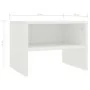 Nachttische 2 Stück weißes Sperrholz 40x30x30 cm von vidaXL, Nachttische - Ref: Foro24-800064, Preis: 38,31 €, Rabatt: %