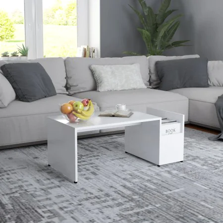 White plywood coffee table 90x45x35 cm by vidaXL, Coffee table - Ref: Foro24-802921, Price: 35,05 €, Discount: %