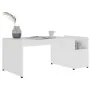Couchtisch aus weißem Sperrholz, 90 x 45 x 35 cm von vidaXL, Couchtisch - Ref: Foro24-802921, Preis: 34,73 €, Rabatt: %