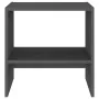 Mesitas de noche 2 uds madera maciza pino gris 40x30,5x40 cm de vidaXL, Mesitas de noche - Ref: Foro24-808058, Precio: 32,80 ...