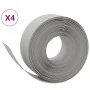 Garden edging 4 pcs gray polyethylene 10 m 20 cm by vidaXL, Garden edging and edging - Ref: Foro24-3155454, Price: 145,37 €, ...