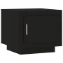 Mesa de centro madera contrachapada negra 51x50x45 cm de vidaXL, Mesas de centro - Ref: Foro24-811800, Precio: 43,02 €, Descu...
