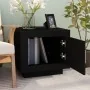 Mesa de centro madera contrachapada negra 51x50x45 cm de vidaXL, Mesas de centro - Ref: Foro24-811800, Precio: 43,02 €, Descu...