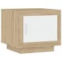 Couchtisch aus weißem Sperrholz und Sonoma-Sperrholz, 51 x 50 x 45 cm von vidaXL, Couchtisch - Ref: Foro24-811804, Preis: 48,...