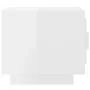 Engineered wood glossy white coffee table 51x50x45 cm by vidaXL, Coffee table - Ref: Foro24-811805, Price: 45,94 €, Discount: %