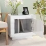 Mesa de centro madera de ingeniería blanco brillo 51x50x45 cm de vidaXL, Mesas de centro - Ref: Foro24-811805, Precio: 45,94 ...