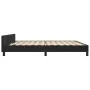 Bed frame with black velvet headboard 200x200 cm by vidaXL, Beds and slatted bases - Ref: Foro24-3125960, Price: 271,29 €, Di...