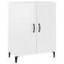 Glossy white plywood sideboard 69.5x34x90 cm by vidaXL, Sideboards - Ref: Foro24-812147, Price: 79,22 €, Discount: %