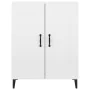 Glossy white plywood sideboard 69.5x34x90 cm by vidaXL, Sideboards - Ref: Foro24-812147, Price: 79,22 €, Discount: %