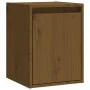 Wandschrank aus massivem Kiefernholz in Honigbraun, 30 x 30 x 40 cm von vidaXL, Regale und Regale - Ref: Foro24-813481, Preis...