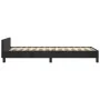 Bettrahmen mit schwarzem Samtkopfteil 90x190 cm von vidaXL, Betten und Lattenroste - Ref: Foro24-3125607, Preis: 147,28 €, Ra...
