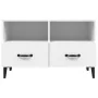 White plywood TV cabinet 80x36x50 cm by vidaXL, TV Furniture - Ref: Foro24-812591, Price: 47,83 €, Discount: %