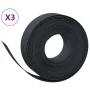 Garden edging 3 pcs black polyethylene 10 m 15 cm by vidaXL, Garden edging and edging - Ref: Foro24-3155445, Price: 79,33 €, ...
