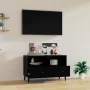 Mueble para TV madera contrachapada negro 80x36x50 cm de vidaXL, Muebles TV - Ref: Foro24-812592, Precio: 64,99 €, Descuento: %