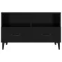 Mueble para TV madera contrachapada negro 80x36x50 cm de vidaXL, Muebles TV - Ref: Foro24-812592, Precio: 64,99 €, Descuento: %