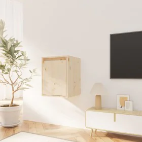 Armario de pared de madera maciza de pino 30x30x40 cm de vidaXL, Estantes y estanterías - Ref: Foro24-813475, Precio: 31,42 €...