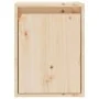 Massivholz Kiefer Wandschrank 30x30x40 cm von vidaXL, Regale und Regale - Ref: Foro24-813475, Preis: 31,41 €, Rabatt: %