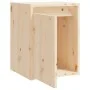 Massivholz Kiefer Wandschrank 30x30x40 cm von vidaXL, Regale und Regale - Ref: Foro24-813475, Preis: 31,41 €, Rabatt: %