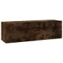 TV-Möbel aus geräucherter Eichenfurnier 100x30x30 cm von vidaXL, TV-Möbel - Ref: Foro24-815096, Preis: 42,29 €, Rabatt: %